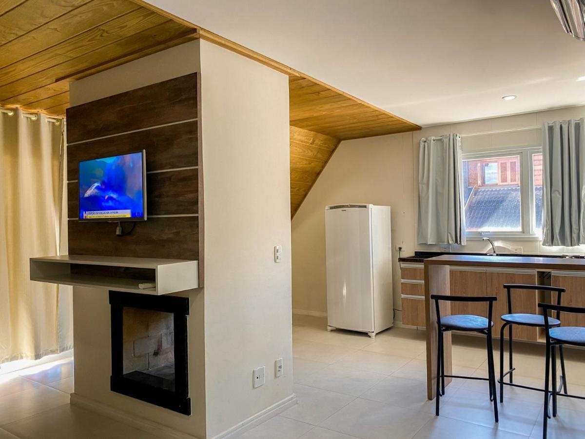 Apartamento A 500M Da Rua Coberta - 1 Suite - Para 4 Pessoas 格拉玛多 外观 照片