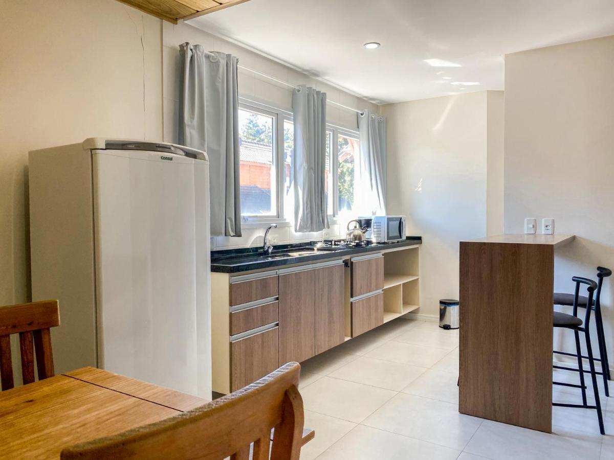 Apartamento A 500M Da Rua Coberta - 1 Suite - Para 4 Pessoas 格拉玛多 外观 照片