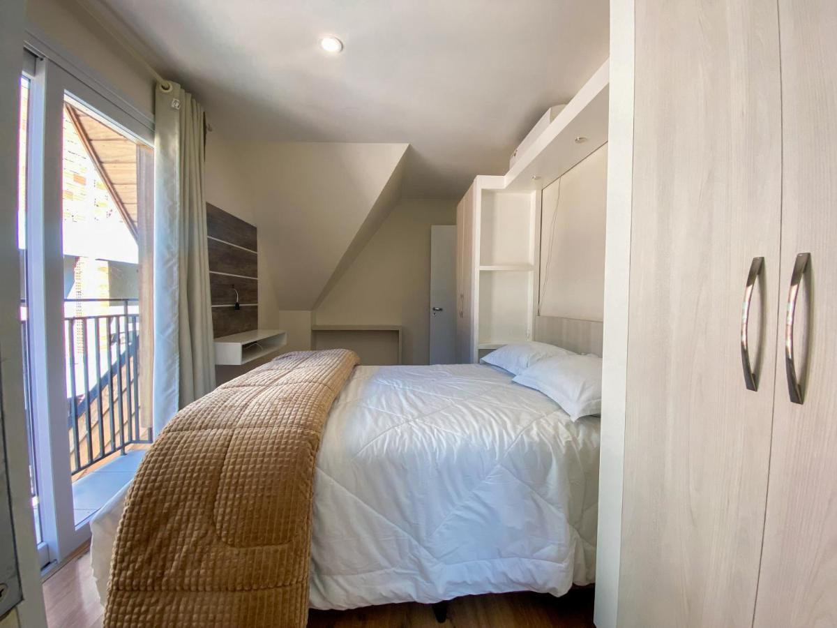 Apartamento A 500M Da Rua Coberta - 1 Suite - Para 4 Pessoas 格拉玛多 外观 照片